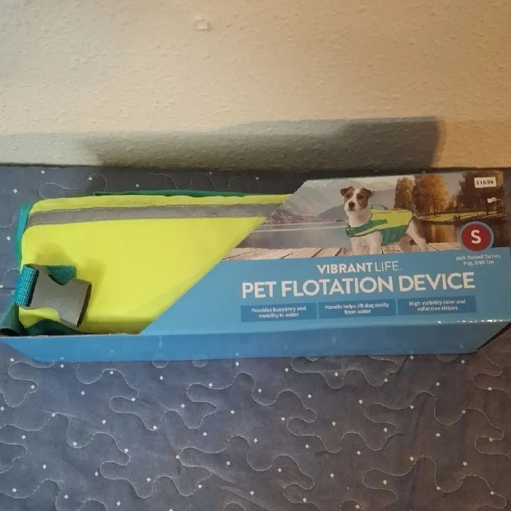Vibrant Life Pet Flotation Device - Small New